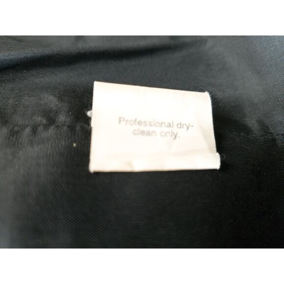 J Crew Peacoat Women M Black Wool Blend Double Breasted Classic Preppy Old Money - Picture 9 of 10